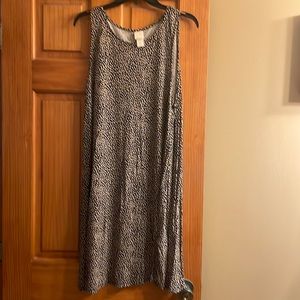 H&M print sleeveless dress